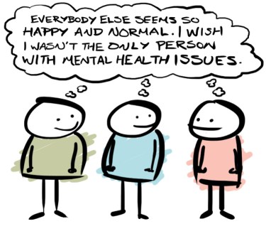 mental health secret person next to you